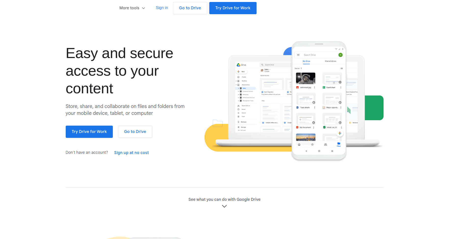 Google Drive Screenshot