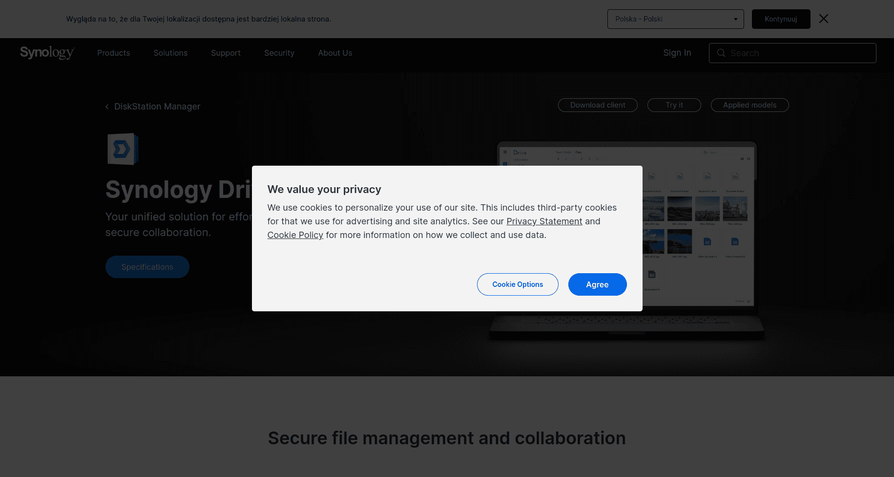 Synology Drive Screenshot
